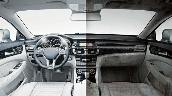 Химчистка кожаного и тканевого салона