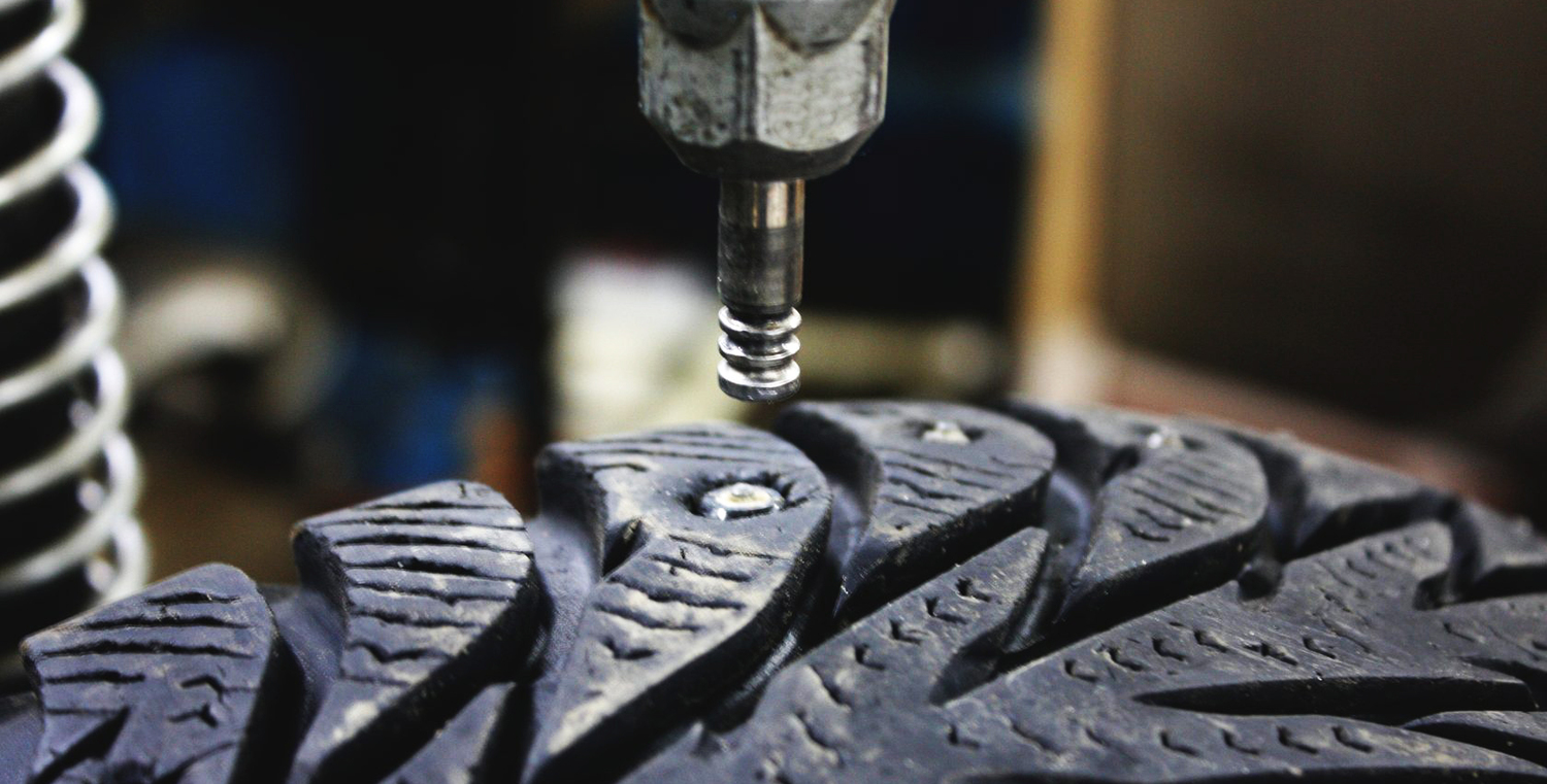 Дошиповка зимней резины 